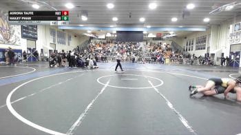 120 lbs Cons. Round 5 - Hailey Pham, Edison vs Aurora Taute, Portola