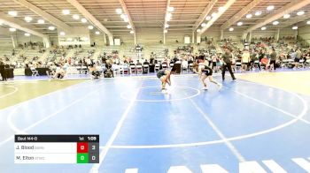 113 lbs Round Of 32 - James Blood, Smittys Barn vs Max Elton, Shore Thing Wave