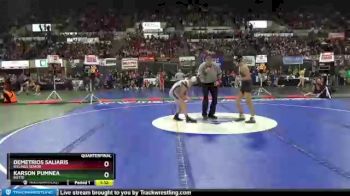 Quarterfinal - Karson Pumnea, Butte vs Demetrios Saliaris, Billings Senior