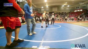 96 lbs Semifinal - Abel Garell, Skiatook Youth Wrestling vs Trevor McGee, Vinita Kids Wrestling