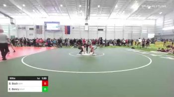 98 lbs Quarterfinal - Brayden Bosh, Devils Wrestling vs Eli Bency, Colorado Outlaws