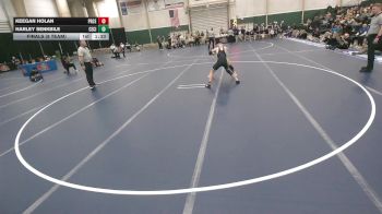 132 lbs Finals (8 Team) - Keegan Holan, Pierce vs Harley Senkbile, Central City