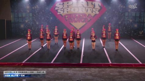 CDX Elite - C4 [2026 L4.2 Senior - D2 Day 2] 2026 Spirit Sports Hershey Nationals