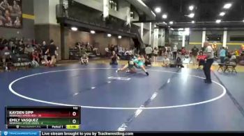 142 lbs Round 1 (3 Team) - Kayden Sipp, Nebraska Vipers Red vs Emily Vasquez, Nebraska Vipers Green