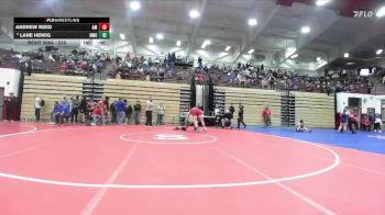 215 lbs Champ. Round 1 - Lane Hewig, North Wrestling Organization vs Andrew Reed, Alexandria Monroe