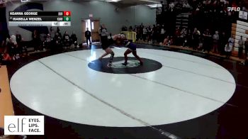 145 lbs. Cons. Round 5 - Keanna George, Eureka vs Isabella Wenzel, Kearney