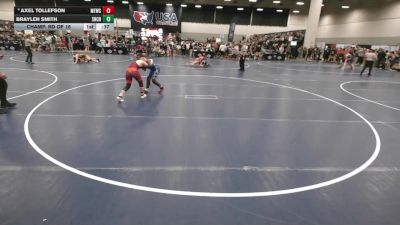 117 lbs Champ. Rd Of 16 - Braylen Smith, Sherman Challenger's vs Axel Tollefson, MN Elite Wrestling Club
