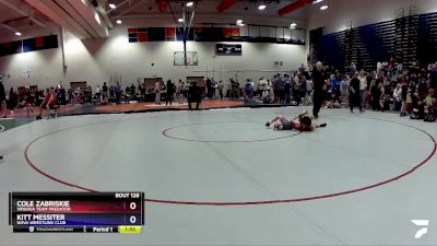 63 lbs Round 3 - Cole Zabriskie, Virginia Team Predator vs Kitt Messiter, NOVA Wrestling Club