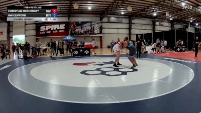 125 kg Champ. Round 1 - Christian McChesney, Unattached vs Ian Clifford, Warrior Regional Training Center