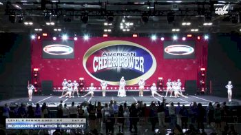 Bluegrass Athletics - Blackout [2026 L5 Senior Coed - D2 Day 2] 2026 Cheer Power Grand Nationals