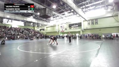 155 lbs Semifinal - Elizabeth Reyes, BIRMINGHAM vs Delfina Palmas, BANNING