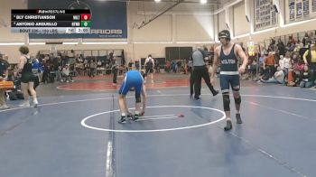 157 lbs Quarterfinal - Bly Christianson, Wilton vs Antonio Arguello, Newtown