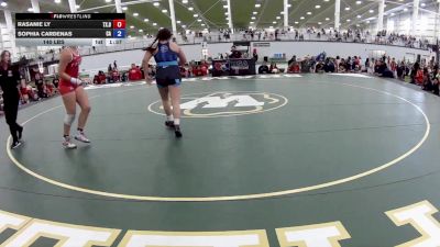 140 lbs Rasanie Ly, Texas Blue vs Sophia Cardenas, California