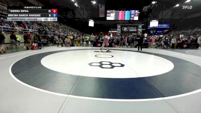 170 lbs Champ. Rd Of 32 - Sierra Ripka, PA vs Bricsia Garcia Vasquez, IA