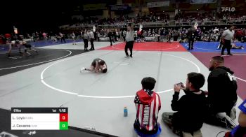 61 lbs Semifinal - Liam Loya, Dumas WC vs Jett Cavazos, Hammer House Mafia