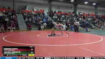 Round 1 - Dawson Sturtz, Vinton-Shellsburg vs Keinzer Jaennette, South Tama County