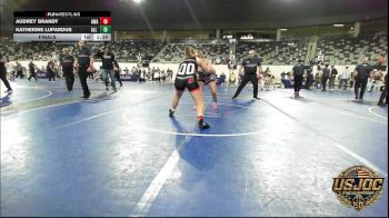 165 lbs Final - Audrey Brandt, Austin Wrestling Academy vs Katherine Lupardus, All American Wrestling