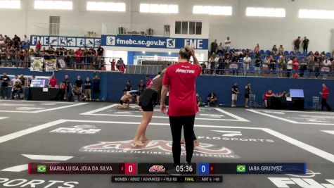 Iara Grudysz vs Maria Luisa Joia Da Silva 2024 ADCC Balneario Open