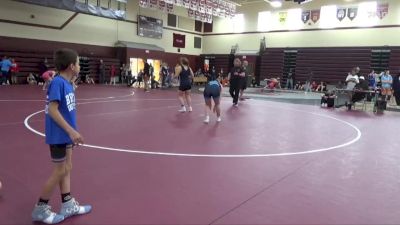 156.9-161.3 Champ. Round 2 - Karise Benson, Dubuque Wrestling Club vs Madelyn Rose
