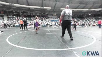 80 lbs Semifinal - Jeremiah Wilkes, Standfast vs Davion Jackson, Bristow Elementary Wrestling Club