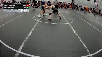 110 lbs Round 1 (4 Team) - Imran Sernack, EsteBuilt WC vs Sam Stratton, Broad Axe White