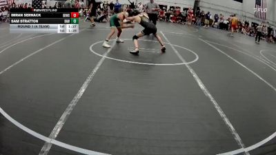 110 lbs Round 1 (4 Team) - Imran Sernack, EsteBuilt WC vs Sam Stratton, Broad Axe White