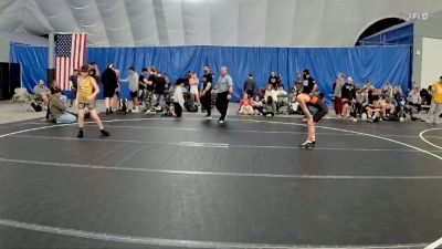 98 lbs Round 3 (8 Team) - Braden Haley, Warrior RTC vs Ethan Raley, FORGE