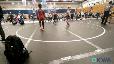 88-92 lbs Semifinal - Clay Bach, Weatherford Youth Wrestling vs Jerell Haynie Jr, D3 Wrestling Cluib