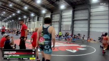 180 lbs Finals (8 Team) - Abbie Enders, Black Mambas vs MALLORY MATUGA, ISI WC