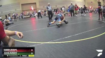 101 lbs Semis & 1st Wrestleback (8 Team) - Kaiden Skodak, Backyard Brawlers vs Kayne Burkett, Aggression Legionaries