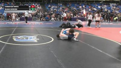 126 lbs Round Of 128 - Christian Wirts, MD vs Elijah Scriven, PA