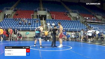 220 lbs Rnd Of 32 - Nicholas Roller, Wisconsin vs Dillyn Miller, Nebraska