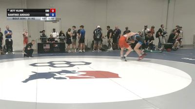 51 kg Champ. Rd Of 64 - Jett Kline, Cowboy Wrestling Club vs Santino Andujo, Valiant Wrestling Club