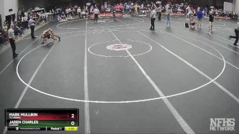 5A 145 lbs Semifinal - Mark Mullikin, Tl Hanna vs Jaden Charles, Clover