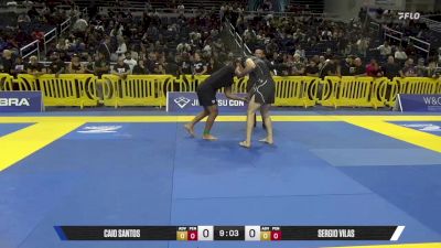 Sergio Vilas vs Caio Santos 2025 Pan IBJJF Jiu-Jitsu No-Gi Championship
