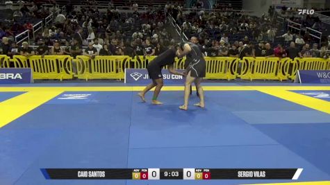 Sergio Vilas vs Caio Santos 2025 Pan IBJJF Jiu-Jitsu No-Gi Championship