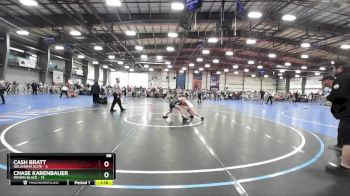 88 lbs Rd# 6- 9:00am Saturday Final Pool - Chase Karenbauer, Minion Black vs Cash Bratt, Oklahoma Elite