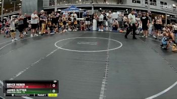 84 lbs Semis (4 Team) - James Sutter, Wrecking Crew vs Bryce Reber, Buffalo Valley WC