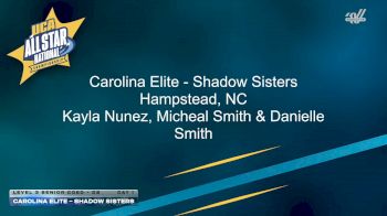 Carolina Elite - Shadow Sisters [2026 L3 Senior Coed - D2 Day 1] 2026 UCA & UDA All Star Nationals