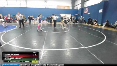 138 lbs Cons. Round 3 - Jadyn Jackson, Kuna Klub vs Stephanie Merritt, Kuna Klub