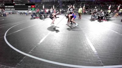 160 lbs Final - Ian Moore, Edge Wrestling vs Jetmir Leka, Flemington Elks