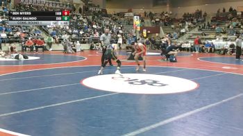 5A 106 lbs Cons. Round 1 - Eligh Galindo, Sheridan vs Ben Myers, Farmington