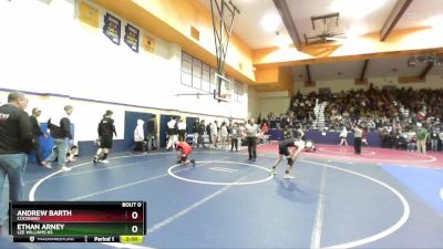 113 lbs Round 6 - Ethan Arney, Lee Williams HS vs Andrew Barth, Coconino