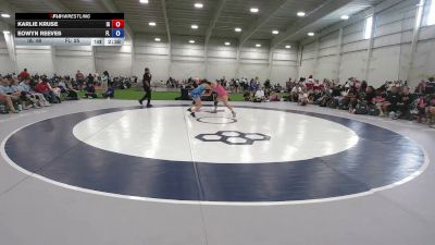 125 lbs Karlie Kruse, Iowa vs Eowyn Reeves, Florida