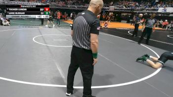 6A 157 lbs Champ. Round 1 - Tucker Lundin, Dripping Springs vs Luke Burgar, Southlake Carroll