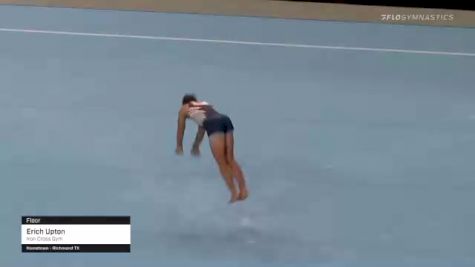 Erich Upton - Floor, Iron Cross Gym - 2021 US Championships