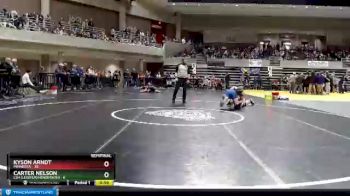235 lbs Semis (4 Team) - Kyson Arndt, Minneota vs Carter Nelson, LSH (LeSueur/Henderson)