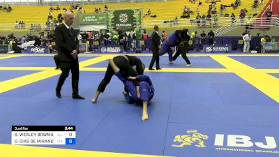 BRYAN WESLEY BOWMAN vs DANILO DIAS DE MIRANDA 2024 Brasileiro Jiu-Jitsu IBJJF