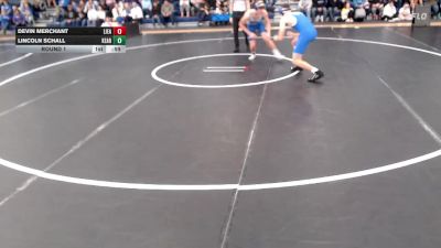 139-143 lbs Round 1 - Devin Merchant, Lincoln East vs Lincoln Schall, Kearney