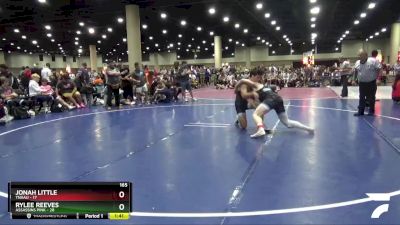 165 lbs Quarters & 3rd Wb (32 Team) - Jonah Little, TNAAU vs Rylee Reeves, Assassins Pink